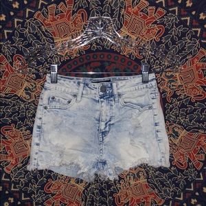 ⛵️Aeropostale: Acid Wash High Waisted Shorts